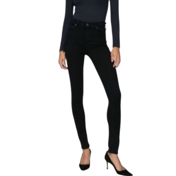 Citizens Of Humanity Denim - Citizens Of Humanity CoH Women's Rocket Jeans High Rise Skinny Black Size 27
